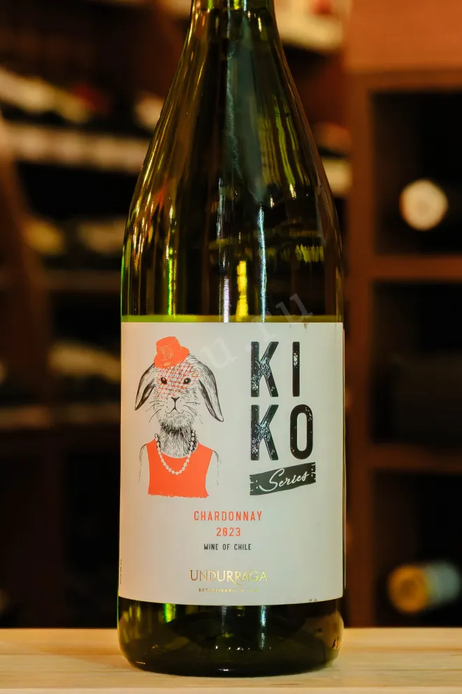 В магазине Крю Профи Undurraga Kiko Chardonnay DO 2023 0.75 л