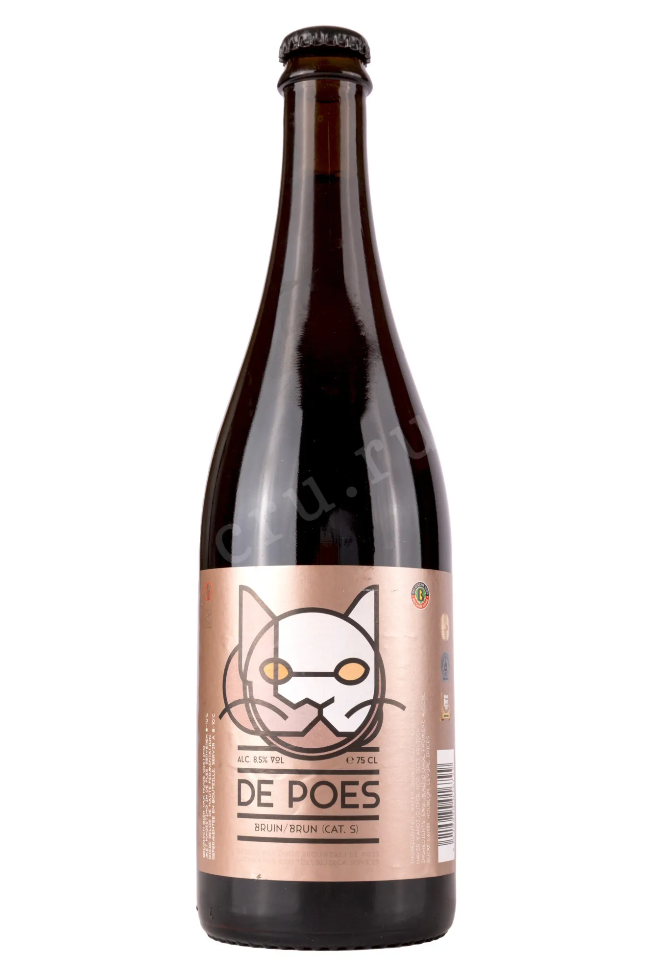 Фото — Пиво De Poes Bruin  0.75 л