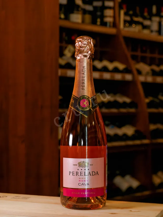 В магазине Крю Профи Cava Perelada Brut Rosado 2021 0.75 л