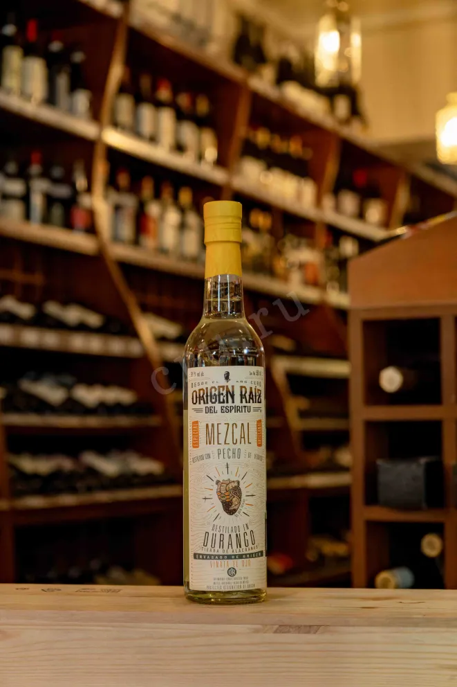 В магазине Крю Профи Origen Raiz del Espiritu Mezcal Pecho 0.5 л