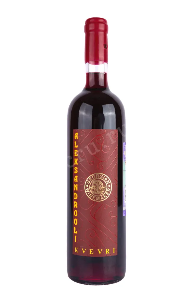 Вино Georgian Winemaker Aleksandrouli Kvevri 2021 0.75 л