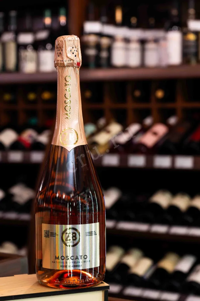 В магазине Крю Профи ZB wine Moscato Rose 2024 0.75 л
