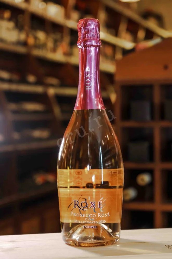 В магазине Крю Профи Toso Roxe Prosecco Rose Millesimato 2020 0.75 л