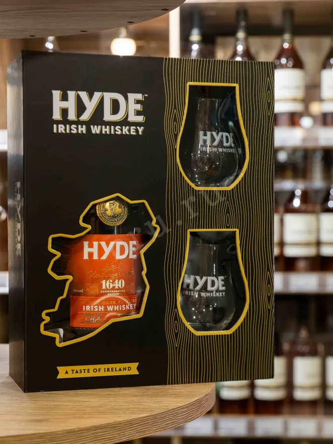 В магазине Крю Профи Hyde №8 Stout Cask Finish in giftset with 2 glasses 0.7 л