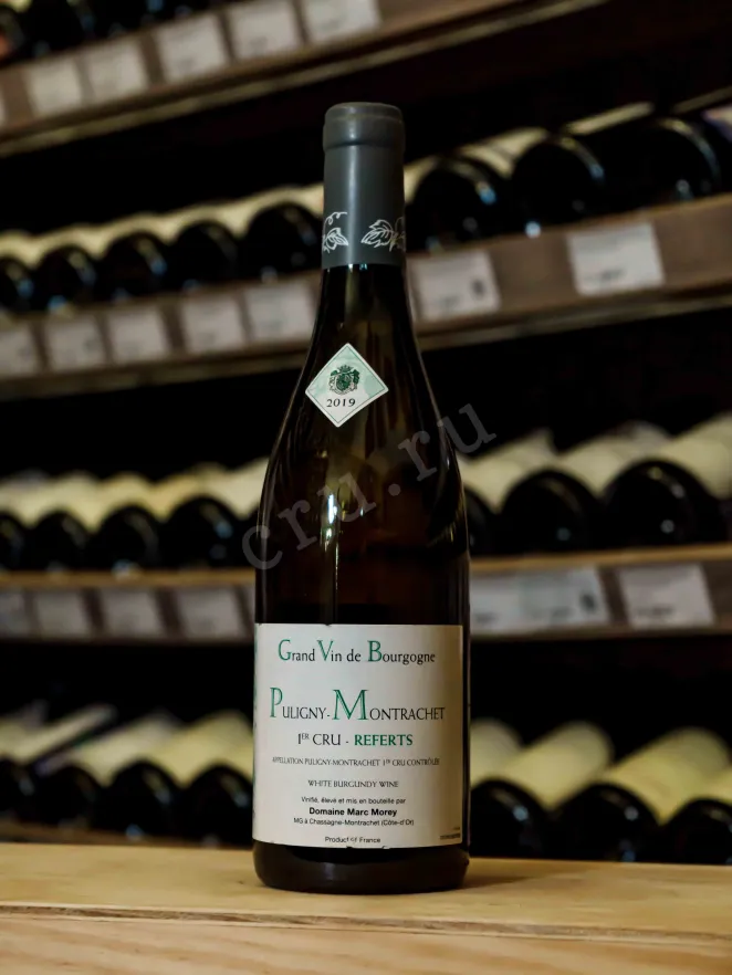 В магазине Крю Профи Marc Morey Puligny-Montrachet 1-er Cru Referts 2019 0.75 л