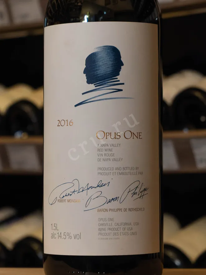 В магазине Крю Профи Opus One Napa Valley 2016 2016 1.5 л