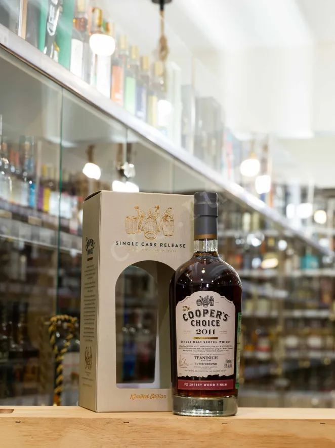 В магазине Крю Профи The Cooper's Choice Teaninich PX Sherry Wood Finish gift box 2011 0.7 л