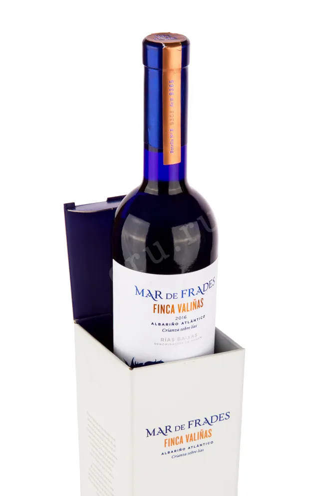 Вино Mar de Frades Finca Valinas with gift box 2016 0.75 л