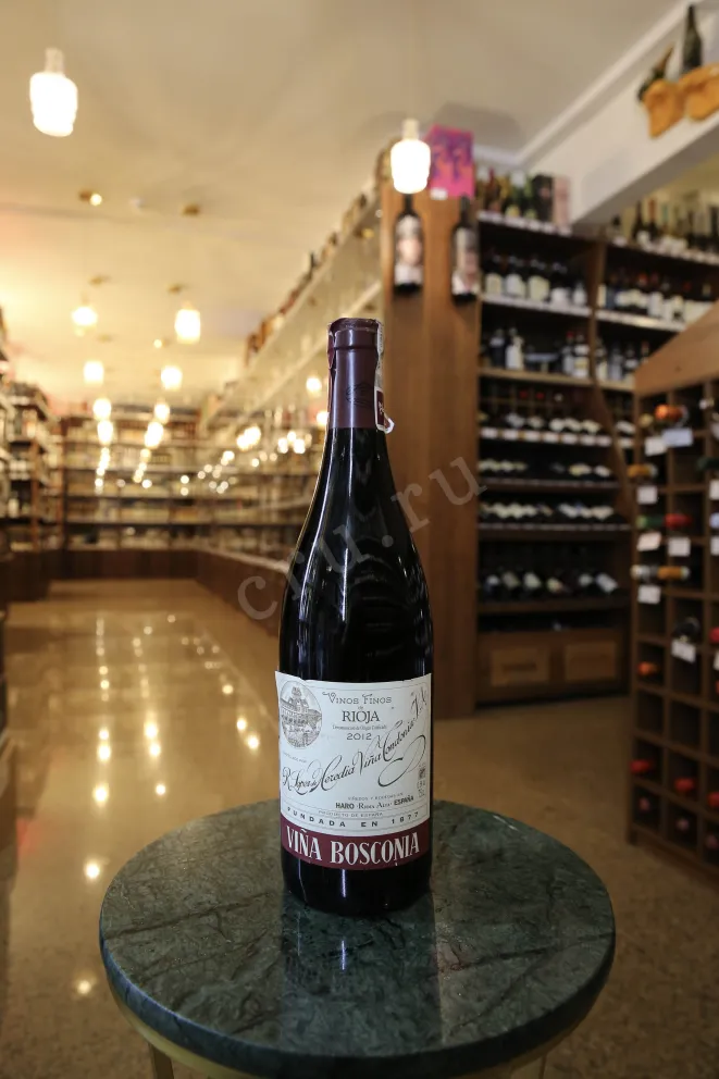 В магазине Крю Профи Vina Bosconia Reserva DOC Rioja 2012 0.75 л