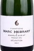Этикетка Marc Hebrart Brut Selection Premier Cru Mareuil-Sur-Ay 2018 0.75 л