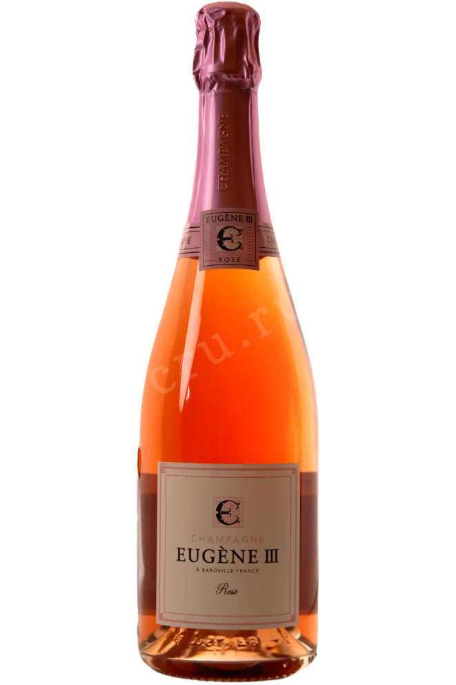Бутылка Eugene III Rose Brut gift box 2017 0.75 л