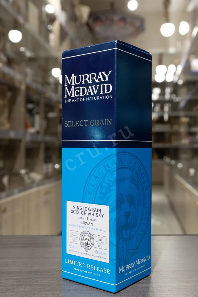 В магазине Крю Профи Murray McDavid Select Grain Girvan 11 Years Old gift box 0.7 л