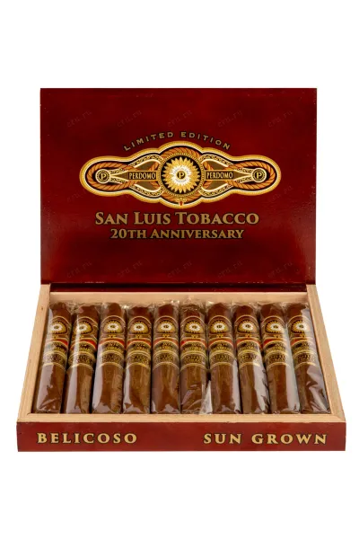 Сигары Perdomo Limited Edition San Luis Tobacco 20th Anniversary Sun Grown *10