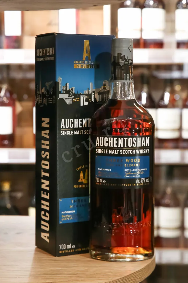 В магазине Крю Профи Auchentoshan Three Wood 0.7 л