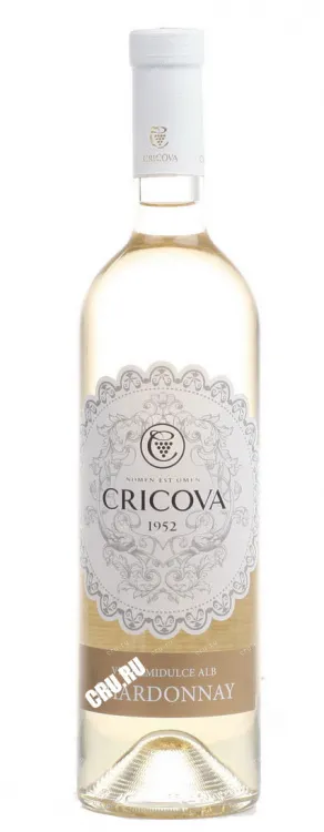 Вино Cricova Lace Range Chardonnay 0.75 л