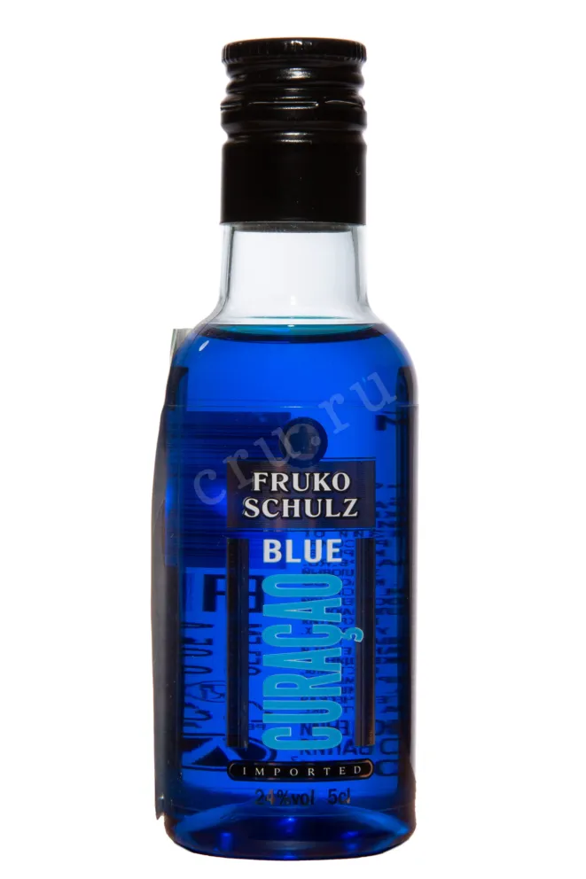 Ликер Fruko Schulz Blue Curacao  0.05 л