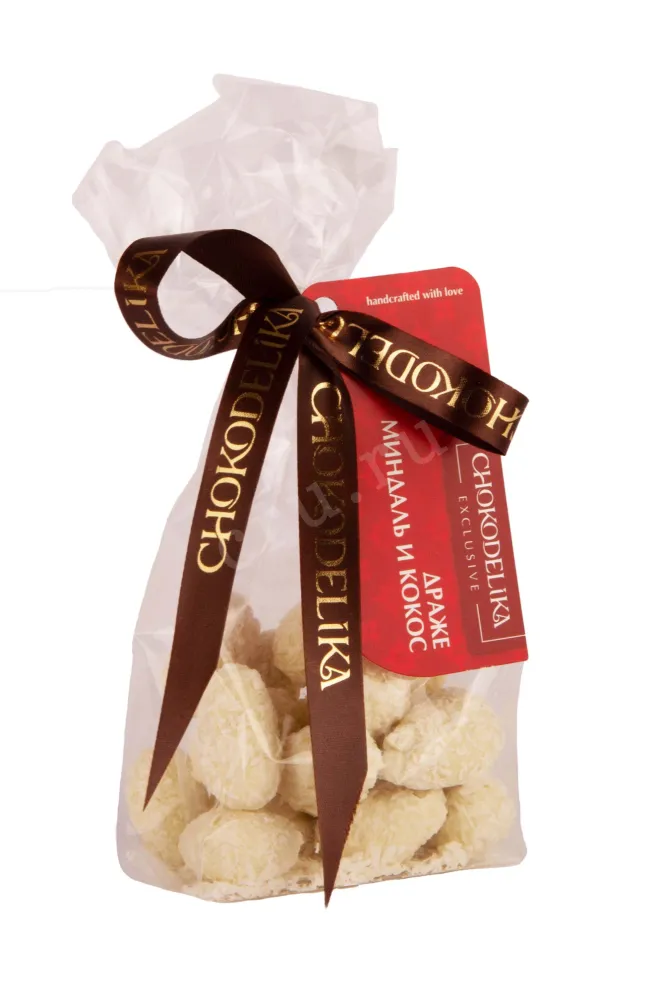 Конфеты Чокоделика драже Миндаль и Кокос 80 г