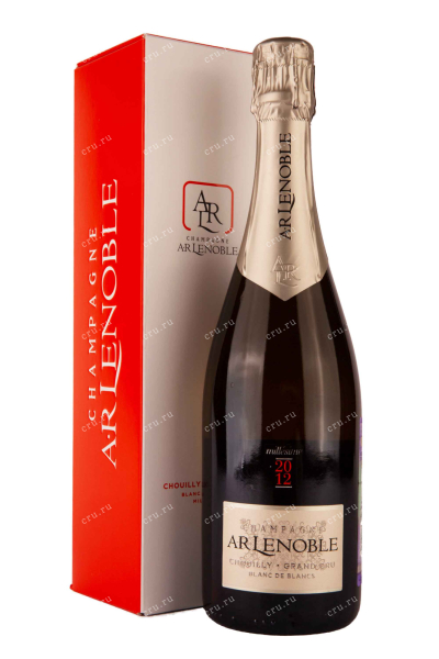 Шампанское AR Lenoble Blanc de Blancs Chouilly Grand Cru Millesime gift box 2012 0.75 л