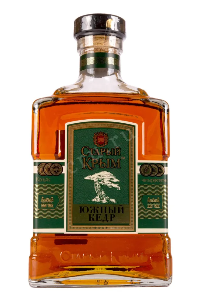 Коньяк Старый Крым Южный Кедр 4 года  0.5 л