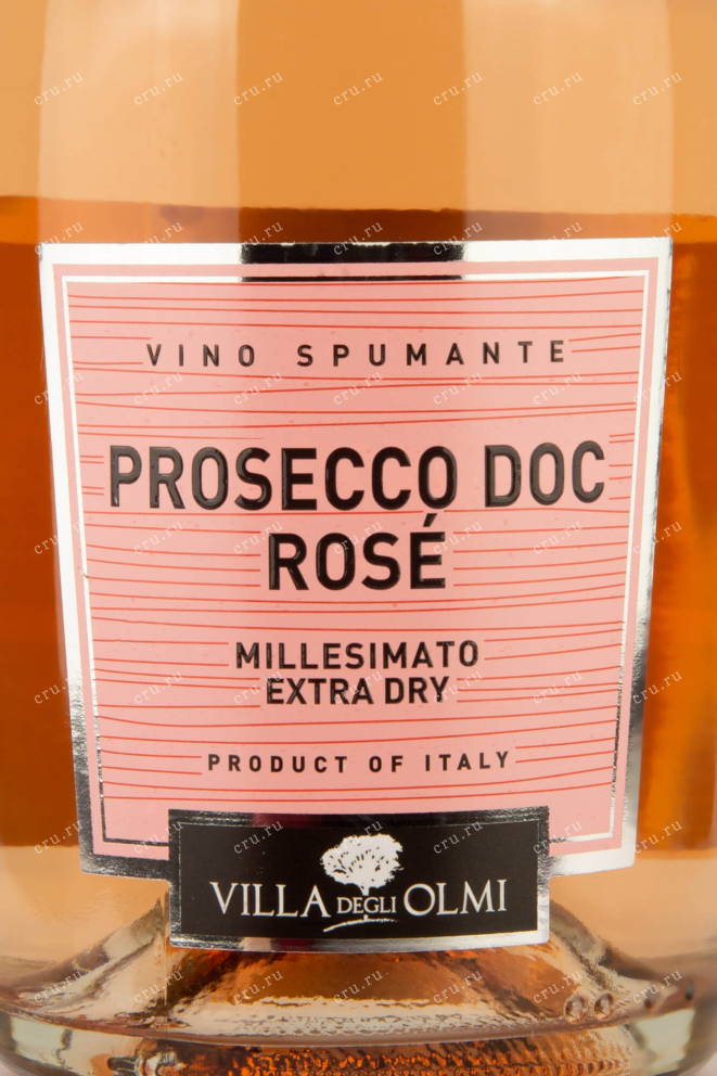 Этикетка Villa Degli Olmi Rose Millesimato Extra Dry 2020 0.75 л