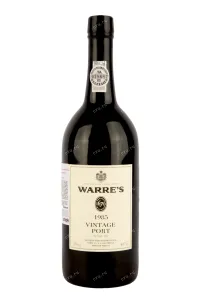 Портвейн Warres Vintage 1985 0.75 л