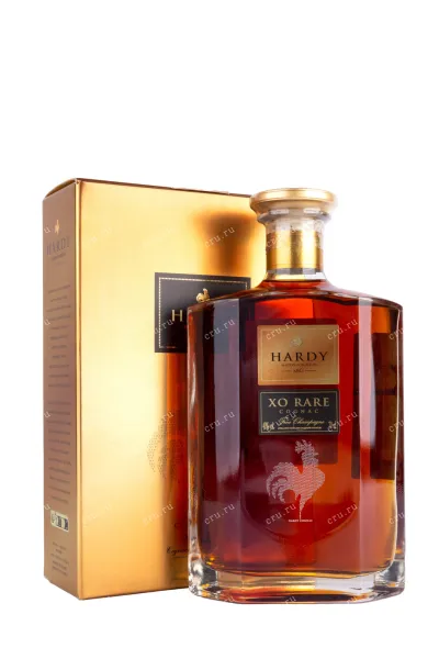 Коньяк Hardy Rare XO 25 years decanter in gift box  0.7 л