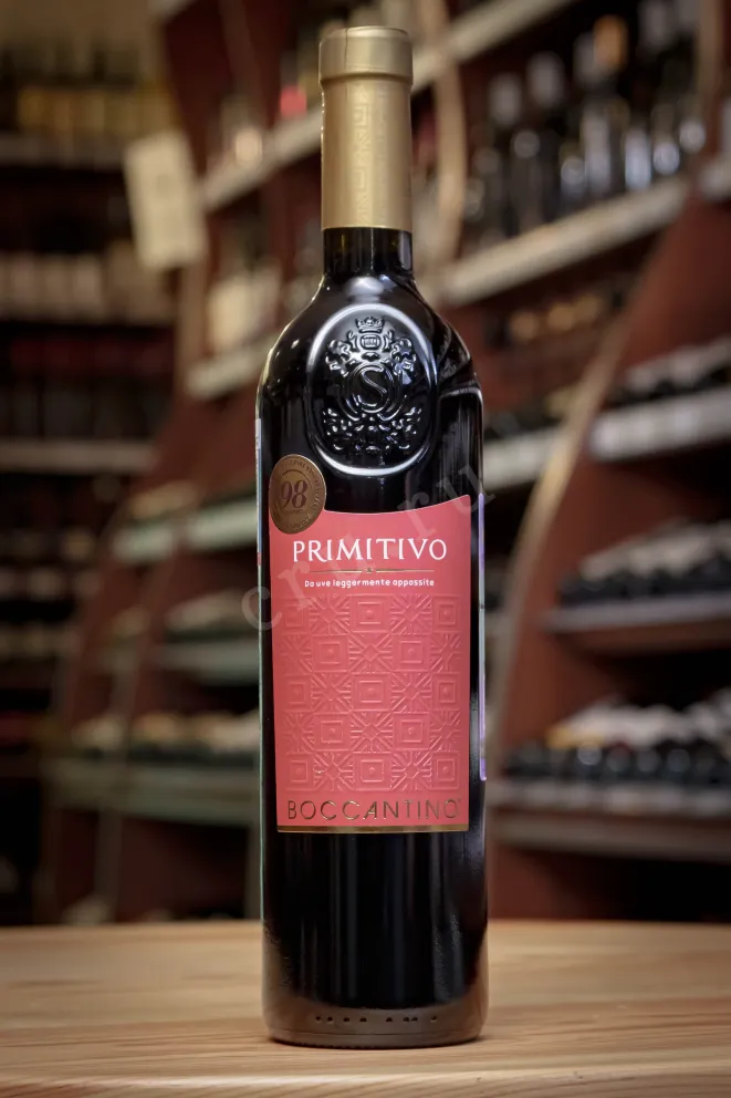 В магазине Крю Профи Boccantino Primitivo Appassito Salento 2024 0.75 л