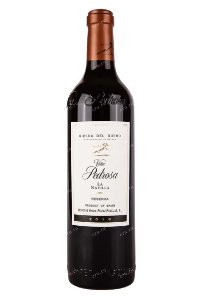 Вино Vina Pedrosa Reserva Ribera del Duero 2018 0.75 л