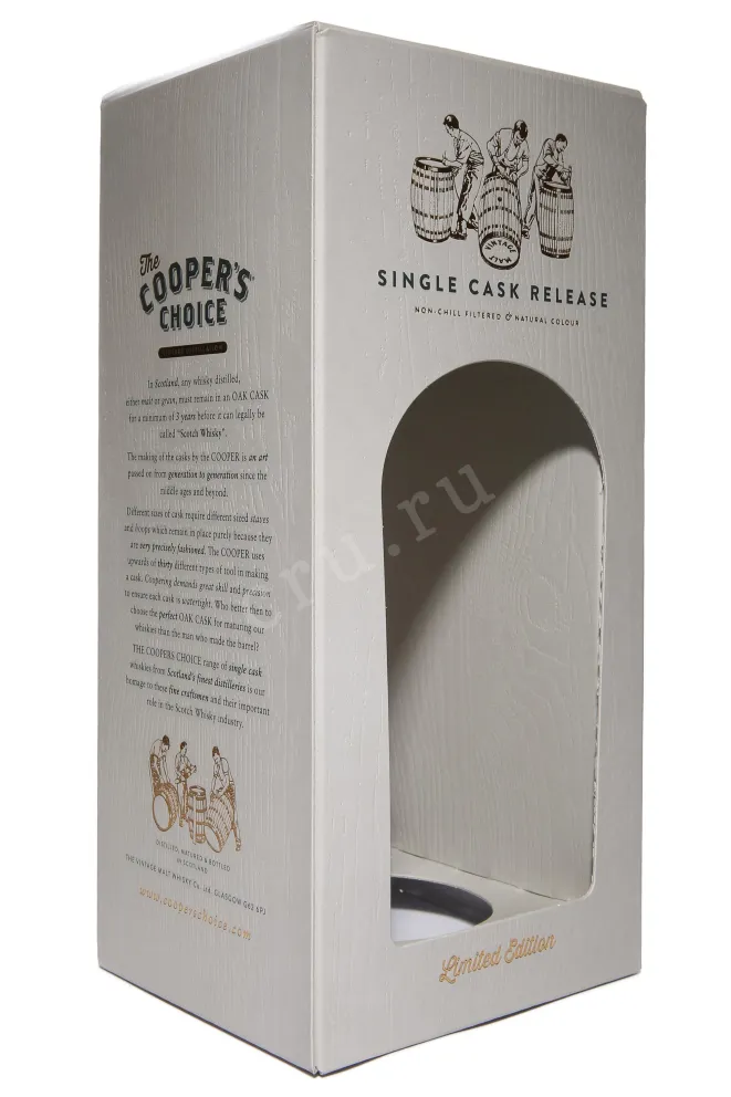 Подарочная коробка The Cooper's Choice Auchroisk Madeira Wine Cask Finish in gift box 2011 0.7 л