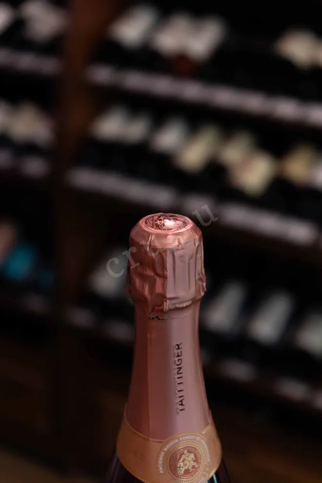 Пробка Taittinger Prestige Rose Brut in gift box 2022 0.75 л