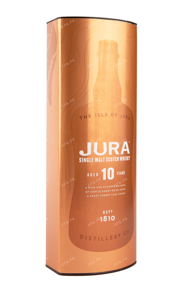 Виски Jura Aged 10 years in tube  0.7 л