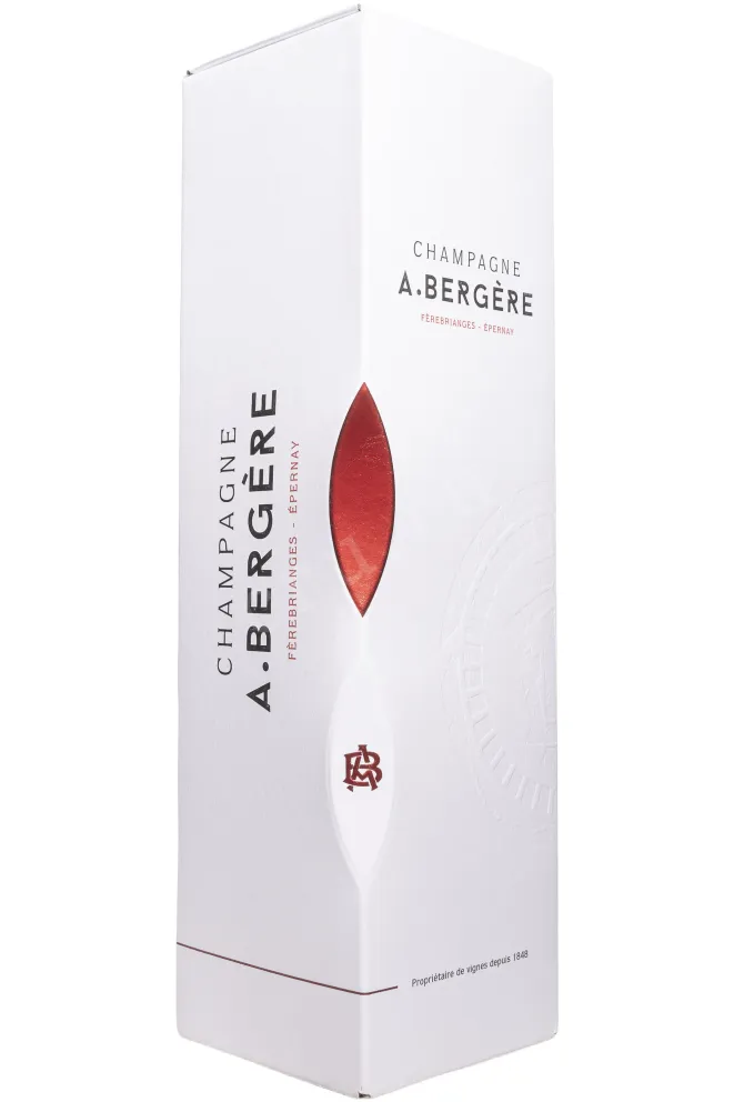 Подарочная коробка A. Bergere Origine Brut in gift box 2023 0.75 л