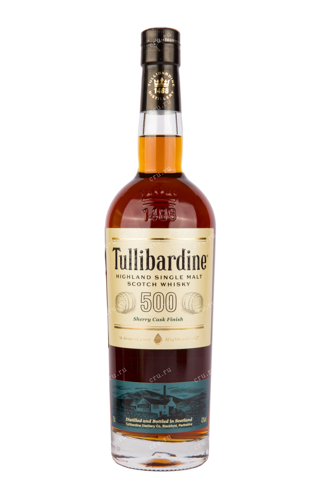 Бутылка виски Туллибардин 500 0.7