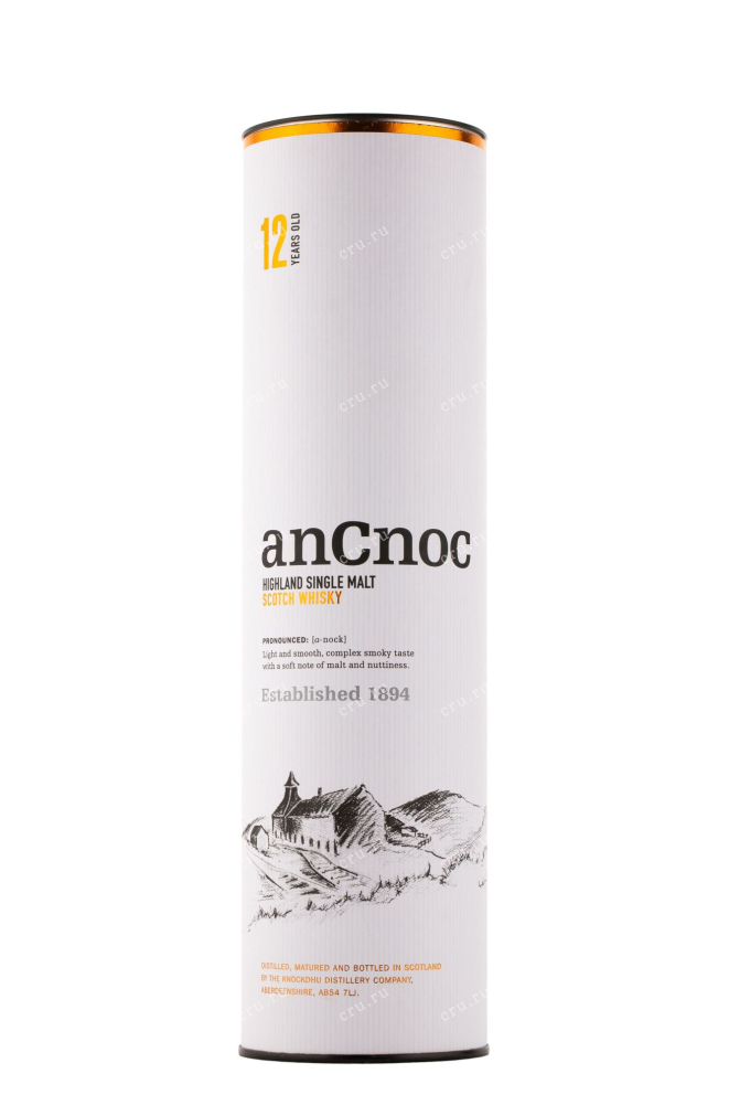 Виски AnCnoc 12 years  0.7 л