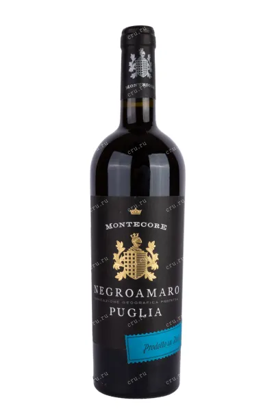 Вино Montecore Negroamaro Puglia 2021 0.75 л