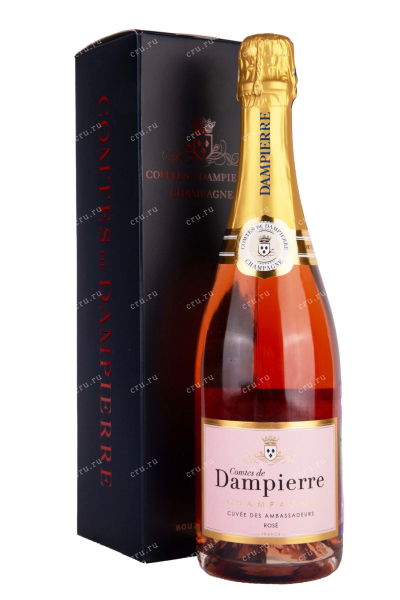 Шампанское Comt Audoin de Dampierre Brut Rose 2019 0.75 л