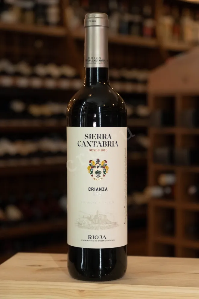 В магазине Крю Профи Sierra Cantabria Crianza 2021 0.75 л