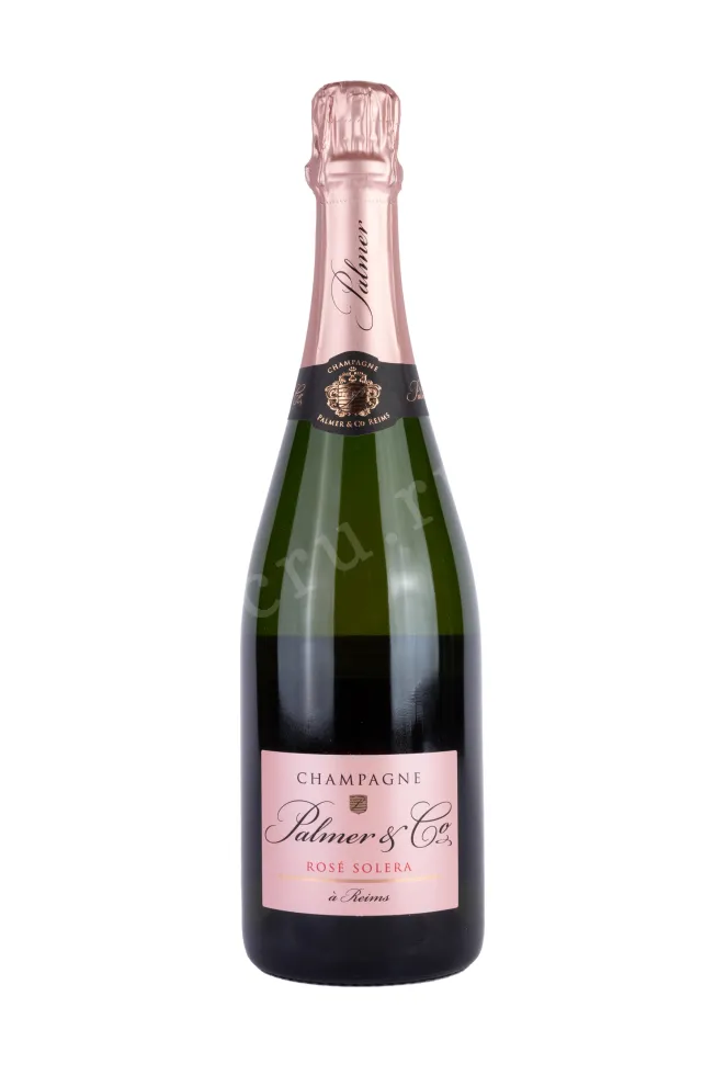 Бутылка Champagne Palmer & Co Rosé Solera gift box 0.75 л