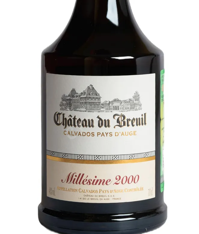 Этикетка Chateau du Breuil Millesime in gift box 2000 0.7 л