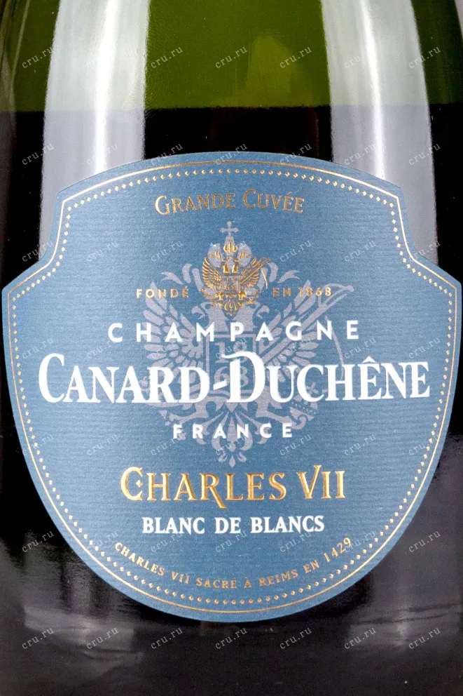 Этикетка Canard-Duchene Charles VII Blanc de Blancs 0.75 л