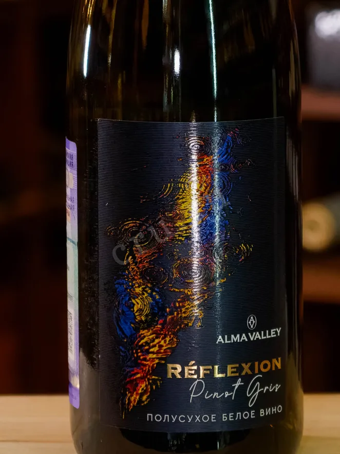 В магазине Крю Профи Alma Valley Reflexion Pinot Gris 2021 0.75 л