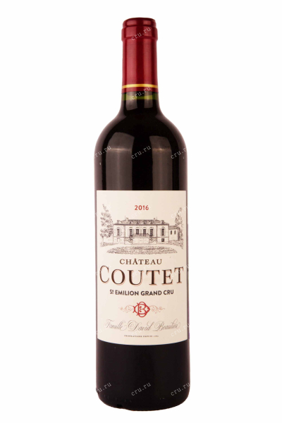 Вино Chateau Coutet Saint-Emilion Grand Cru 2016 0.75 л