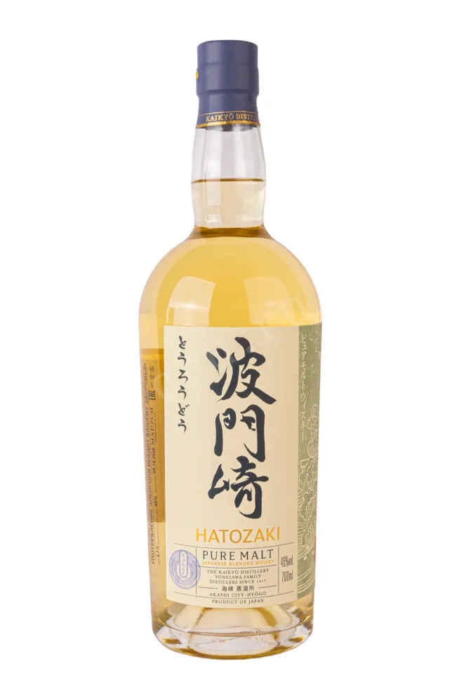 Бутылка Hatozaki Pure Malt 0.7 л