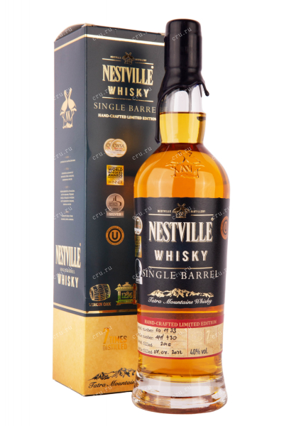 Виски Nestville Single Barrel with gift box  0.7 л