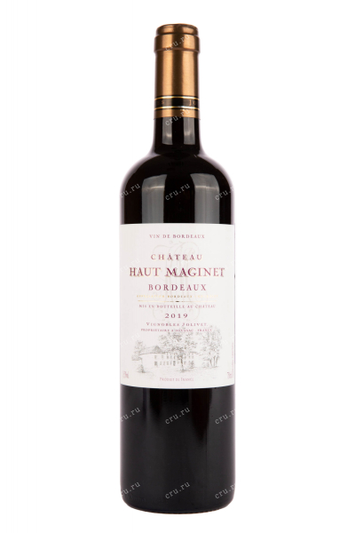 Вино Chateau Haut Maginet Bordeaux Red dry 2019 0.75 л