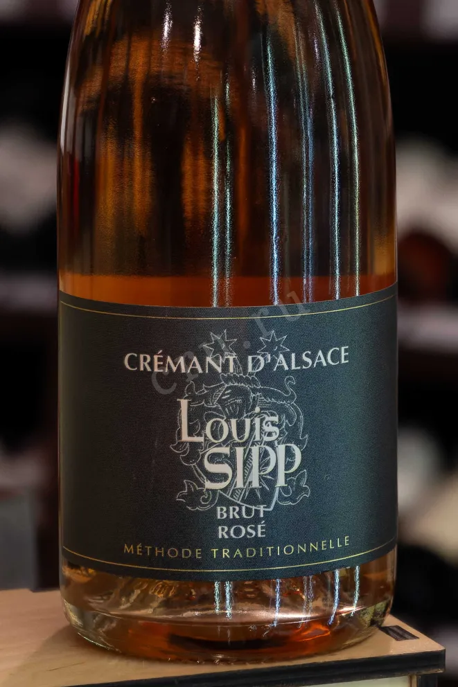 В магазине Крю Профи Louis Sipp Cremant d'Alsace Brut Rose AOC 2022 0.75 л