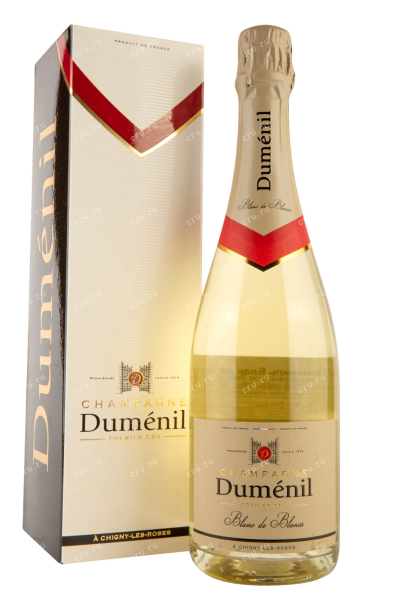 Шампанское Dumenil Blanc de Blans gift box  0.75 л