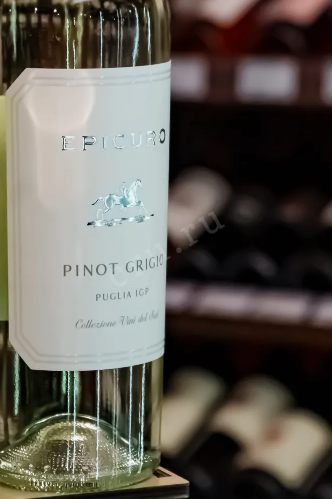 В магазине Крю Профи Epicuro Pinot Grigio Puglia IGP 2024 0.75 л