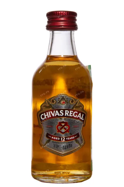 Виски Chivas Regal 12 years old  0.05 л