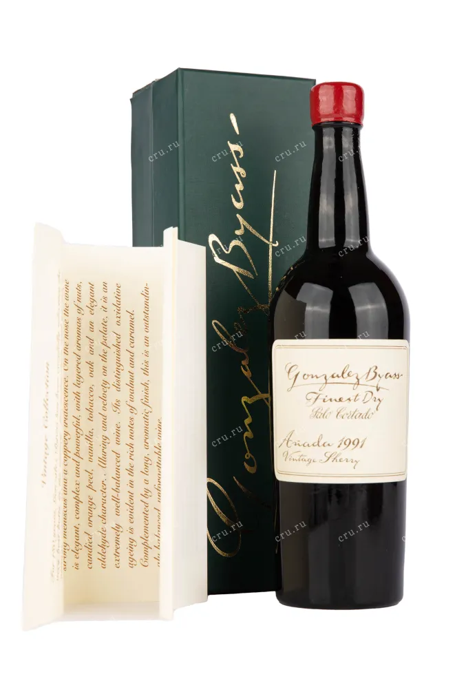 Херес Gonzalez Byass Finest Dry Palo Cortado 1991 0.75 л